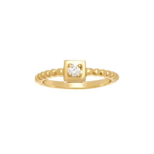 Dream Square Ring Yellow